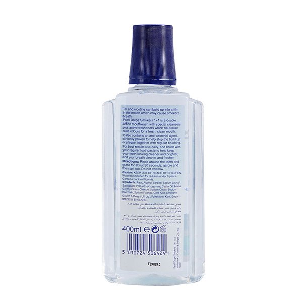 Mint Flavor 400ml Antibacterial Antifungal Oral Care Mouthwash For Smokers Breath