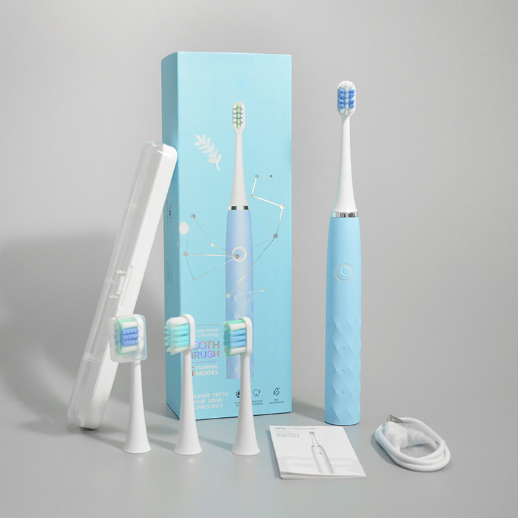 Electric whitening Toothbrush One Key Switch enjoy 6 Types OF Dental Care Toothbrush OEM and stock