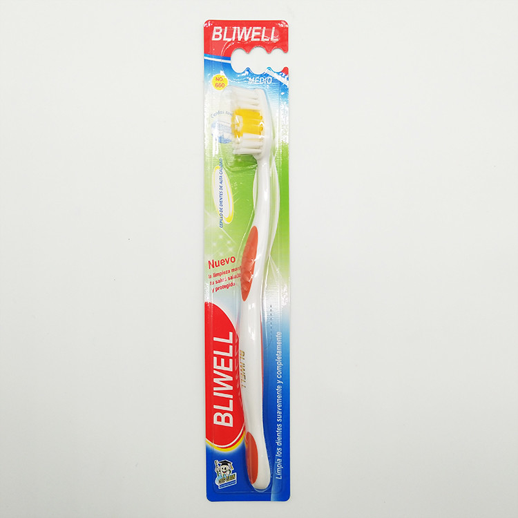 Wholesale OEM Eco Friendly Color Handle Plastic Oral Clean Soft Reusable Toothbrush