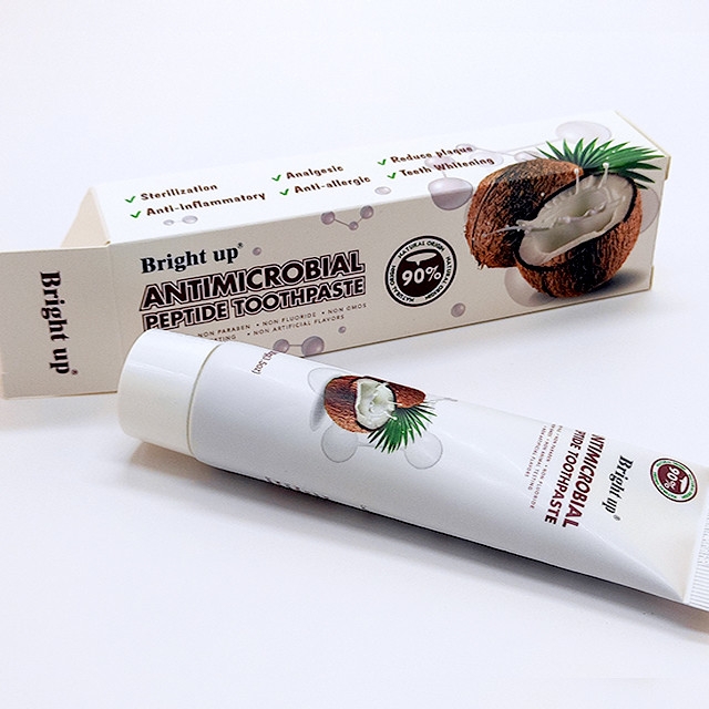Best quality Adult whitening Refeshens fluoride free original toothpaste Private brand